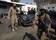 کشته شدن ۴ نظامی بر اثر انفجار بمب در بلوچستان پاکستان