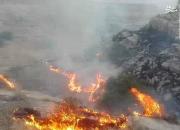 آتش‌سوزی در جنگل‌های اطراف خرم‌آباد +عکس