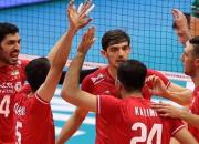 پیروزی تیم ملی والیبال ایران برابر بلغارستان