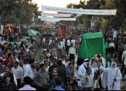 کاروان نمادین امام رضا(ع) وارد شهر نیشابور شد