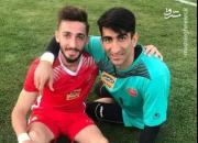 کنایه جالب بیرانوند به گلزن دربی +عکس