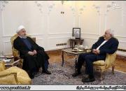 عکس/ فاصله اجتماعی ظریف و روحانی!