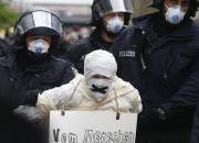 بازداشت ۶۰ آلمانی معترض به محدودیت‌های کرونایی