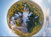 تصویر ۳۶۰ درجه از بزرگ‌ترین آبشار برزیل