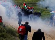 استفاده اسرایئلی‌ها از پهپاد علیه تظاهرات‌کنندگان فلسطینی+عکس
