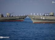 فیلم/ رژه دریایی در رزمایش مرکب ایران روسیه و چین