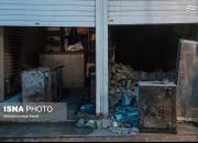 عکس/ بازار دوهفته بعد از آتش سوزی