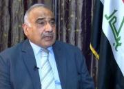 درخواست عبدالمهدی از پارلمان عراق