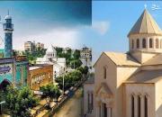 شهری که مسجد و کلیسا دیوار به دیوار همن!+عکس