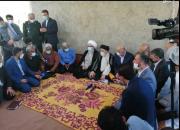 رئیس جمهور با کشاورزان استان بوشهر دیدار و گفت‌وگو کرد