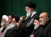 آخرین شب مراسم عزاداری در حسینیه امام خمینی