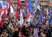عکس/ تجمع مردم حمص علیه ترور سپهبد سلیمانی