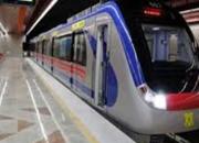 عکس/ شیوه منحصر به فرد مقابله با کرونا در مترو تهران!