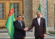 عکس/ دیدار وزرای خارجه ایران و ترکمنستان