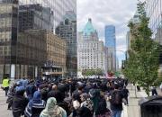 برگزاری راهپیمایی عزاداران حسینی در ونکوور کانادا +فیلم