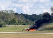 فیلم/ سقوط مرگبار یک هواپیما در آمریکا