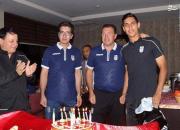 عکس/ جشن تولد محمد نادری در اردوی تیم ملی
