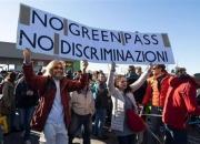 اعتراضات علیه گذر سبز سلامت در شهرهای ایتالیا