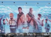 فیلم/ نقاشی دیواری «ما قاسم هستیم» در بیروت