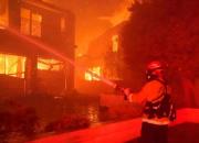 آتش سوزی گسترده در کالیفرنیا و دستور تخلیه خانه‌ها