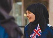 رشد جمعیت زنان مسلمان انگلیسی دو برابر مردان +فیلم
