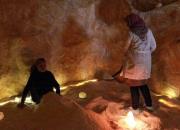 عکس/ بازگشایی اولین غار نمکی مصنوعی لیبی