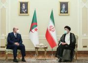 رئیس جمهور: اراده ایران بر گسترش روابط با الجزایر است