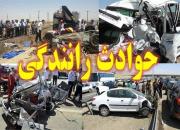 تصادف خونین مینی بوس با پراید در محور ایرانشهر به سرباز