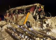 فوت یک فوتبالیست در واژگونی اتوبوس در چالوس