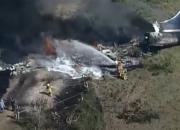 سانحه برای هواپیمای «مک دانل داگلاس» آمریکا در حومه تگزاس با ۲۱ سرنشین +عکس