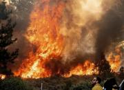 آتش‌سوزی گسترده در ایالت‌های غربی آمریکا