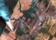تصاویر ماهواره‌ای از آتش سوزی جنگل‌های آمازون