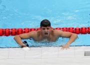 رکوردشکنی شناگر ایرانی در قهرمانی جهان