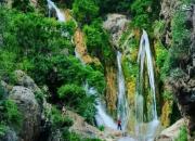 عکس/ آبشاری زیبا در خوزستان