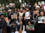 فیلم/ تظاهرات ضدآمریکایی مردم در دهلی نو