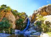 عکس/ آبشاری زیبا در دل آذربایجان غربی