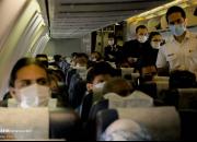 خلبان مسافر بدون ماسک را پیاده کرد