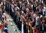 عکس/ حضور گسترده مردم فلسطین در مسجد نابلس