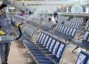 فیلم/ وضعیت فرودگاه اندونزی برای جلوگیری از شیوع کرونا