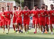 تمرین پرسپولیسی‌ها با توپ‌های جدید
