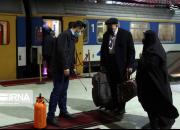عکس/ مسافران ایستگاه راه آهن تهران در ایام کرونا