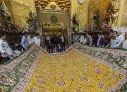 بانوان مسجدی در روستای گچ کوبان برای حرم حضرت عباس(ع) فرش می بافند