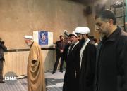 عکس/ نماز جماعت رای دهندگان در حسینیه جماران