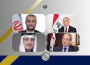 رایزنی امیرعبداللهیان با وزرای خارجه سوریه، عراق و کویت درباره معضل گرد و غبار