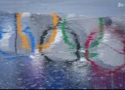 عکس/ بارش باران در محل مسابقات المپیک