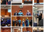 عکس/ حضور ظریف در دانشگاه نورسلطان قزاقستان