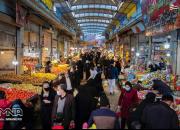 عکس/ شلوغی بازار همدان در ایام کرونا