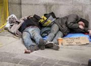 فیلم/ آواره کردن بی‌خانمان‌ها در تورنتو