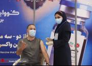 عکس/ مجری معروف صدا و سیما واکسن زد