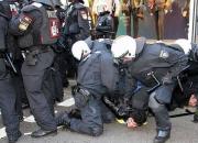 درگیری پلیس برلین با معترضین به دولت آلمان+ فیلم